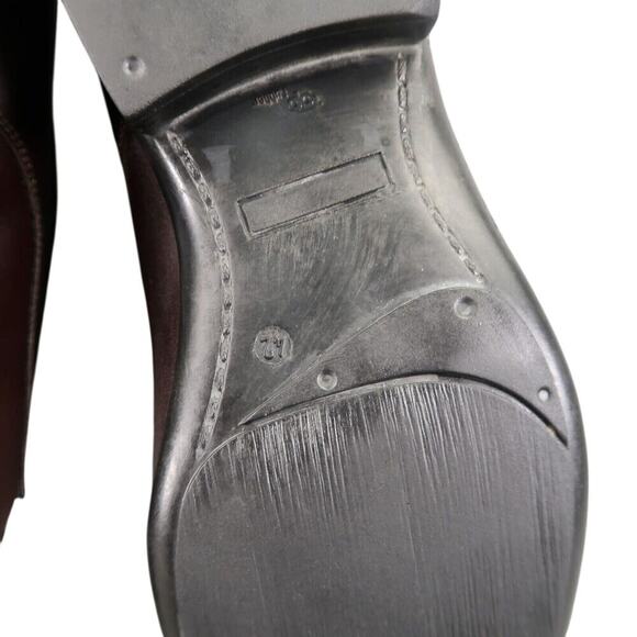 To Boot Shoes Mens 9 Oxford Derby Classic Leather Square Toe Formal Adam Derrick - Picture 13 of 16